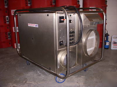 Air quest 1200 desiccant dehumidifier 