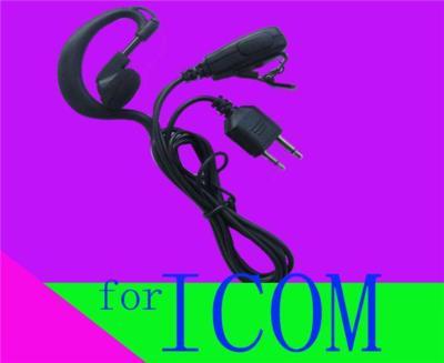 Earphone mic for icom alinco standard cobra maxon radio