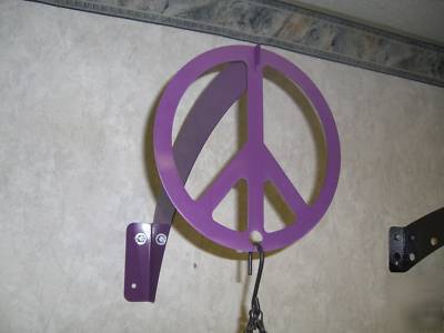 Peace sign plant hangers, so retro & cool, 3 hangers