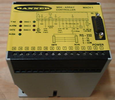 Banner macv-1 array controller + bmel BMRL2432A sensor