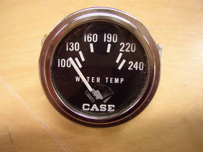 Case tractor combine temp gauge nos with case logo