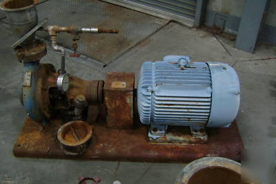 Crane deming pump with baldor motor