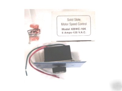 Kb 6 amp wall fan motor speed control model kbwc-16K 