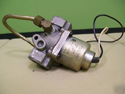 Used electrically-operated single gas valve with leads