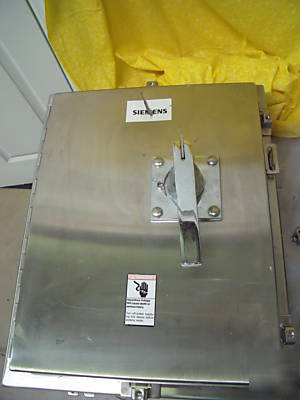 #427 siemens rotary handle & main breaker enclosure 4X