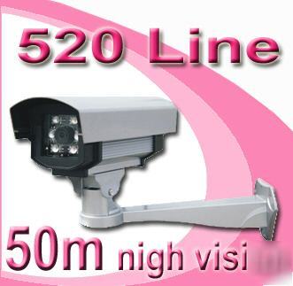 520 tv line 50M night vision waterproof security camera