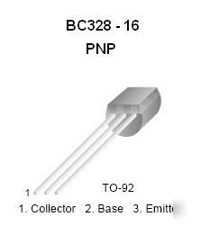 BC328 pnp transistor design kit with pcb