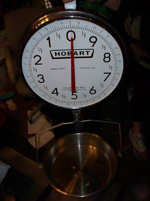 Hobart pr 30 - 1 hanging produce dual face scale used