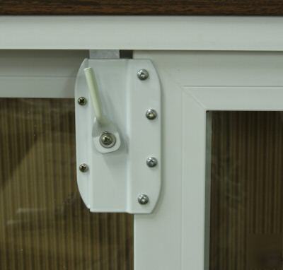Lock your sliding/patio door - opened or closed