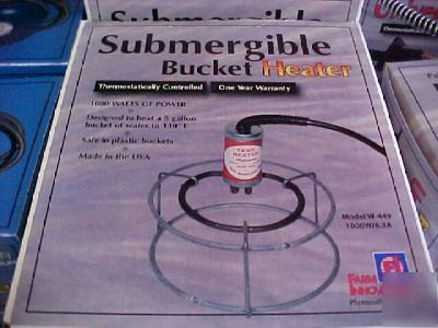 New bucket heater deicer floating plastic safe warranty 