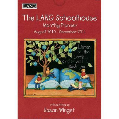 Schoolhouse susan winget 2011 lang monthly planner lg