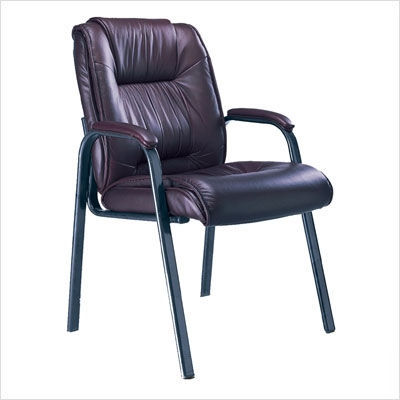 Mayline ultimo guest chair color: black