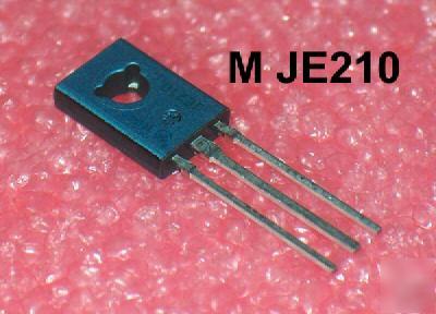 Motorola MJE210 JE210 pnp 5A 25V 15W transistor