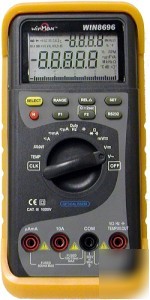Winmax pc RS232 interface digital multimeter dmm