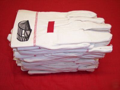 12 pr. oilfield type gloves, ribcord cotton x-lg s.c.