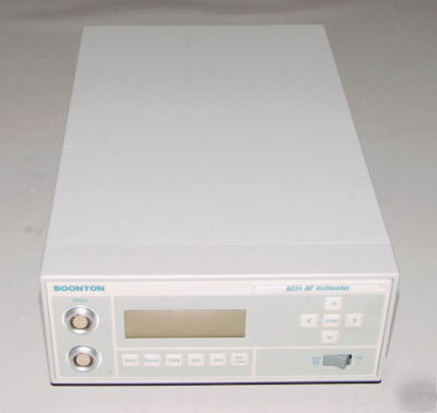 Boonton 9231 single channel rf voltmeter