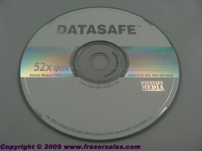 Cd-r 10 discs datasafe 52X - 700MB/80MINS