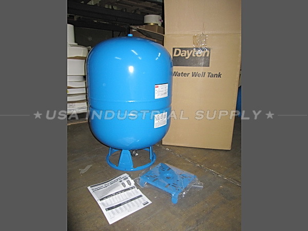 New dayton 27GAL vertical precharged water tank