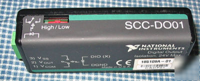 Ni scc-DO01 optically isolated digital output module