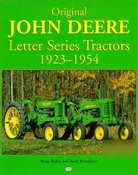 Original john deere a b c d g h l m r gp 1923-54 book