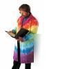 Tie dyed lab coat choice of 4 sizes 100 % cotton unisex