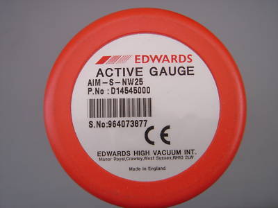 Edwards active inverted magnetron vacuum gauge aim-s-nw