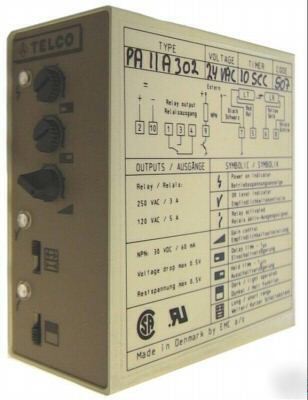 Photo electrical amplifier telco PA11 A302 24VAC sensor