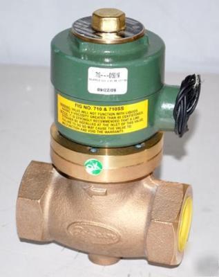 Solenoid valve Z6214BBVBA propane gas water outdoors 