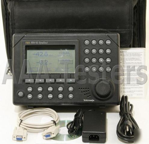 Tektronix RFM150 signalscout signal catv meter rfm 150