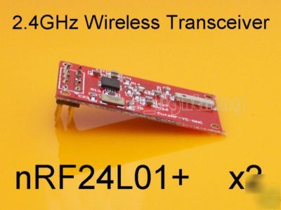 2 x 2.4G wireless NRF24L01+ transceiver module yc-nnc+