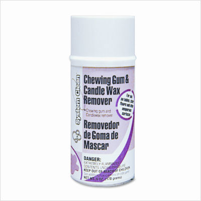 Chewing gum and candle wax remover, 6OZ aerosol