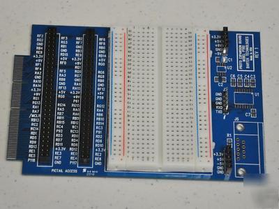 Microchip explorer 16 prototype extension board