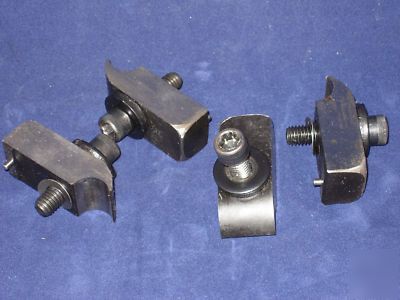 4 fixture clamps& bolts & washers 4PCS.