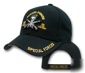 Deluxe special forces gold embroidered hat