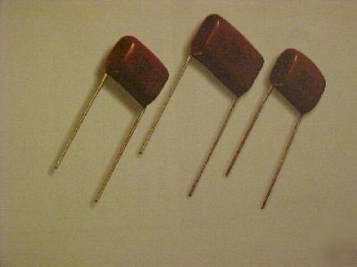 1.5UF @ 400V metalized polyester film capacitors: qty=8