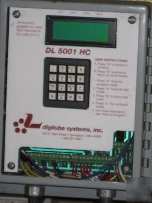 Digilube dl-5001-hc programable lube delivery system