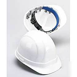 New wise white ratchet strap hard hat helmet safety 
