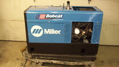 Miller bobcat 250 nt gas engine drive welder 10 kw
