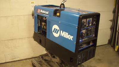 Miller bobcat 250 nt gas engine drive welder 10 kw