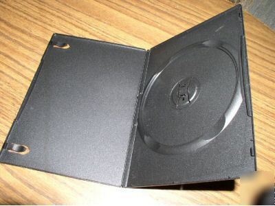 10000 black single 7MM slim dvd cases, PSD14 free ship