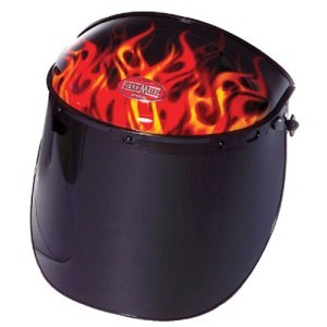 Fibre-metal fmx faceshield - flame F500X1