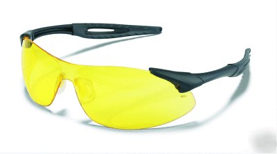 Mcr safety / crews inertia safety glasses, amber lens