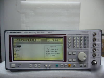 Rohde & schwarz SMP02 microwave signal generator