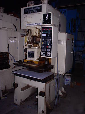 35 ton stamtec gap frame open back press G1-35 low hrs