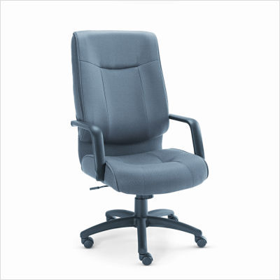 Alera stratus high-back swivel/tilt chair gray