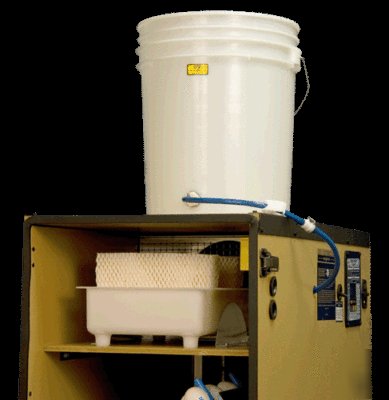 Automatic humidity pail for gqf sportsman incubators