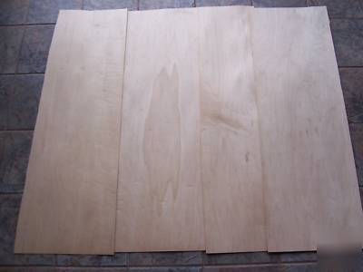 10 sheets thick wide maple veneer 9