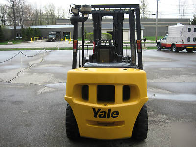 2002 yale fork lift truck perkins diesel gdp 80 clean 