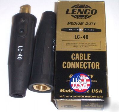 Cable connector set , lenco , light/medium duty lc-10