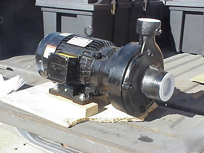 Dayton 7 1/2 hp 3 phase centrifugal pump motor 4ZA44